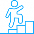 icon karriere sprungbrett